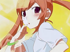 Cute little hentai teen