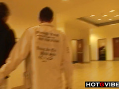 Taking On Two Cocks at the Mall