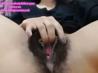 webcam girl, bush pussy, squirt