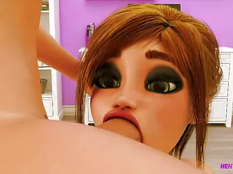 18yo Dickgirl Fucks BIG Booty Mom • 3D FUTA Porn