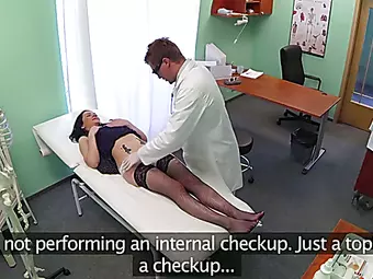 Sexy patient Inga gets vitamin dick