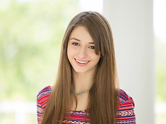 Innocent teen Willow Hayes take on a huge dick like a trooper
