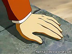Animated couple fucking in the wood
